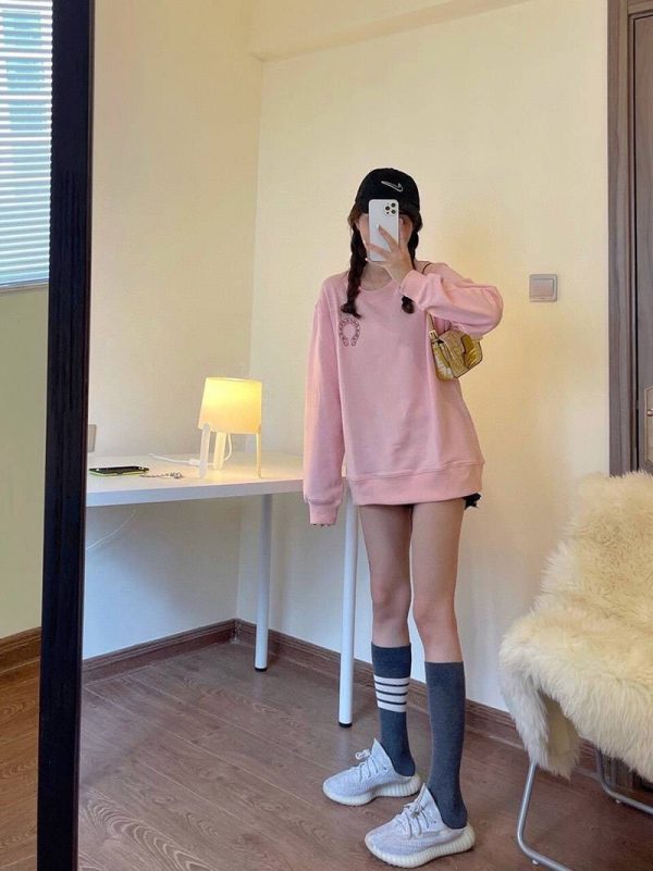 可愛い クロムハーツ ロングTシャツ 偽物 ホースシューカラー Kut03447 - 画像 (7)