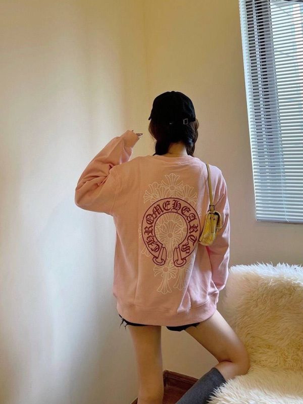 可愛い クロムハーツ ロングTシャツ 偽物 ホースシューカラー Kut03447 - 画像 (8)