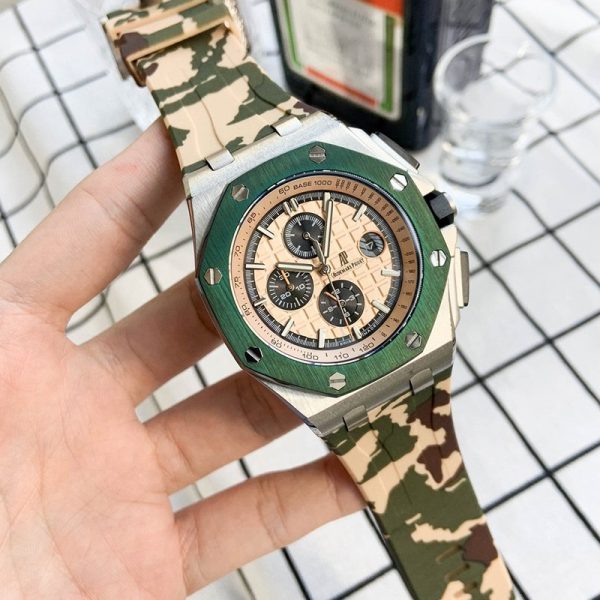 入手困難 オーデマピゲ ロイヤルオーク スーパーコピー 時計 オフショア ダイバー 4色 Odq15572 - 画像 (4)