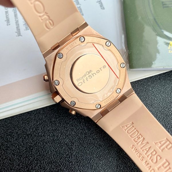 一目惚れ♪オーデマピゲ 偽物 腕時計 ロイヤルオーク ダイヤモンド クロノ 37mm 26236OR.YY.D085CA.01 - 画像 (6)