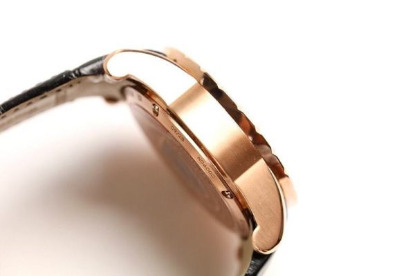 送料込ロジェデュブイ ナイツ オブ ザ ラウンドテーブル コピー ダマスカス ブラック 45MM roy07801 - 画像 (7)