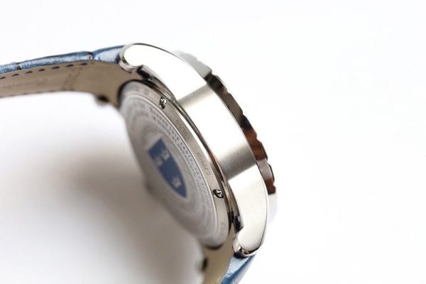 目を惹くカラーロジェデュブイ ナイツ オブ ザ ラウンドテーブル 偽物 ダマスカスチタン ブルー 45MM rol96636 - 画像 (7)