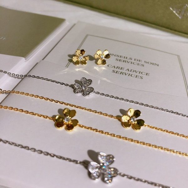 大人気！ヴァンクリーフ&アーペル フリヴォル イヤリング ピアス 偽物 ラージ VCARB65900 val22970 - 画像 (9)
