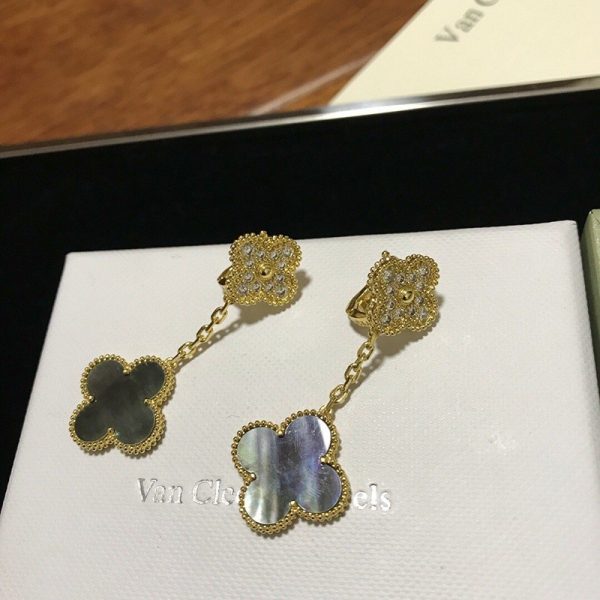 希少色 ヴァンクリーフ&アーペル マジックコピー アルハンブラ イヤリング/ピアス 2 vac09437 - 画像 (2)