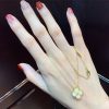 稀少 ヴァンクリーフ&アーペル 偽物 ヴィンテージ アルハンブラ ペンダント vae88639 - 画像 (8)