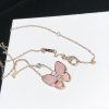 追跡付き発送 ヴァンクリーフ&アーペル＊ドゥ パピヨン ペンダント コピー ローズゴールド vaa05365 - 画像 (2)