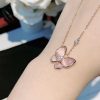 追跡付き発送 ヴァンクリーフ&アーペル＊ドゥ パピヨン ペンダント コピー ローズゴールド vaa05365 - 画像 (9)