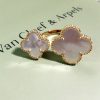 争奪戦 ヴァンクリーフ&アーペル マジック アルハンブラ リング クローバー VCARN05500 - 画像 (3)