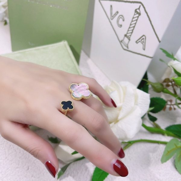 《大人気》ヴァンクリーフ&アーペル アントレ レ ドア リング マジック アルハン VCARN05700 - 画像 (2)