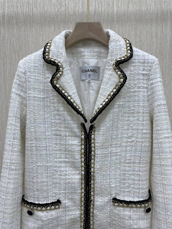 日本未入荷☆シャネル☆ 上品♪ RECAP ツイードダブルコート shy45401 - 画像 (2)