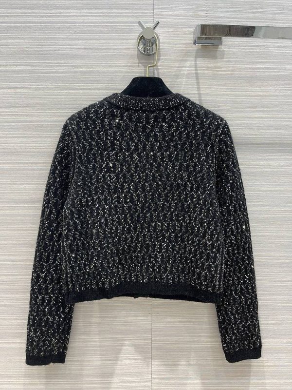 《21AW》シャネル カーディガン 偽物ボタン COCO ロゴ shk79145 - 画像 (9)