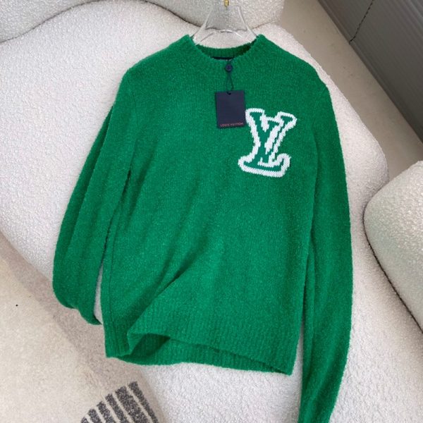 【日本未入荷】​ルイヴィトン ニット 偽物 ステッチクルーネックニット vuh25390 - 画像 (2)