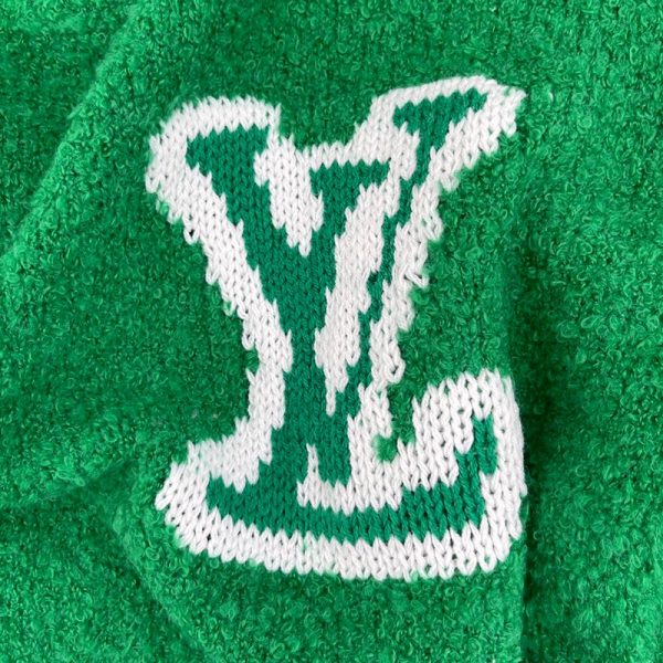 【日本未入荷】​ルイヴィトン ニット 偽物 ステッチクルーネックニット vuh25390 - 画像 (5)