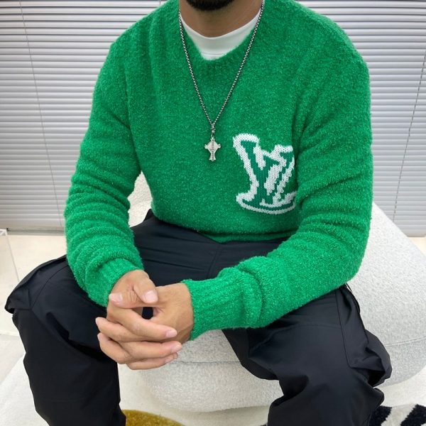 【日本未入荷】​ルイヴィトン ニット 偽物 ステッチクルーネックニット vuh25390 - 画像 (9)