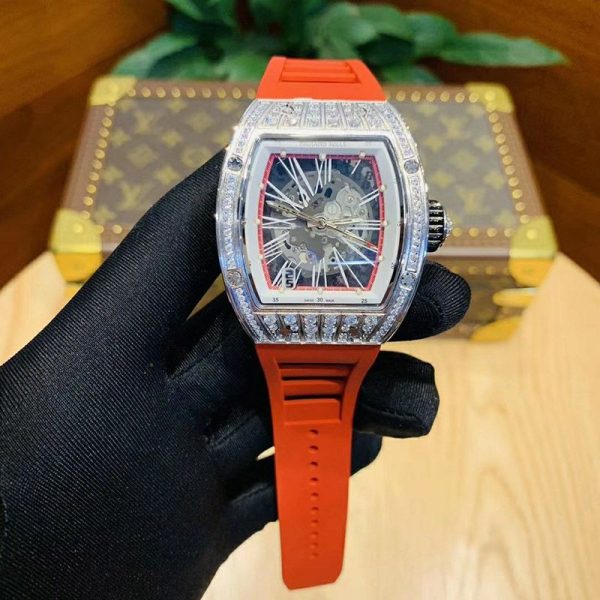 ★日本!!人気！リシャールミル ダイヤモンドベゼル RM023偽物 RAFAEL NADAL 自動巻き riq40541 - 画像 (3)