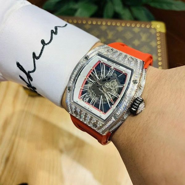 ★日本!!人気！リシャールミル ダイヤモンドベゼル RM023偽物 RAFAEL NADAL 自動巻き riq40541 - 画像 (7)
