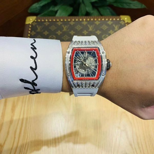 欲しい♡超限定♪リシャールミル 偽物ダイヤモンドベゼル RM023 RAFAEL NADAL 自動巻き rid25934 - 画像 (6)