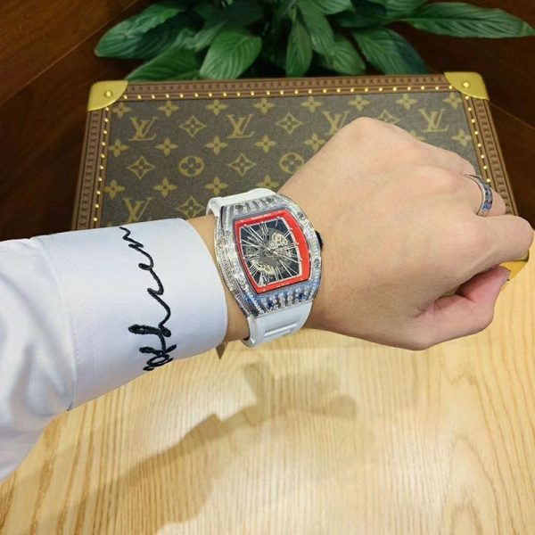 欲しい♡超限定♪リシャールミル 偽物ダイヤモンドベゼル RM023 RAFAEL NADAL 自動巻き rid25934 - 画像 (8)