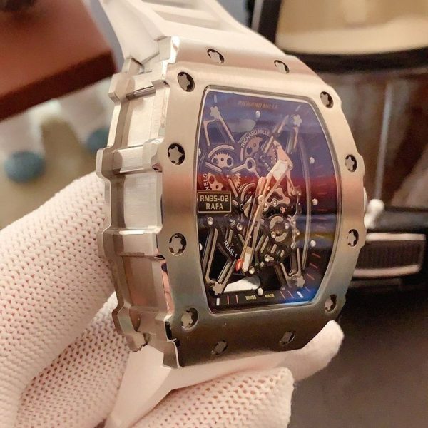 追跡付き発送 リシャールミル ダイヤモンドベゼル RM 35-02 RAFAEL NADAL 自動巻き RM35021 - 画像 (5)