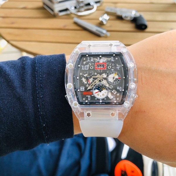 超話題! 限定 リシャールミル ダイヤモンドベゼル RM 35-02 コピーRAFAEL NADAL 自動巻き rii24702 - 画像 (7)