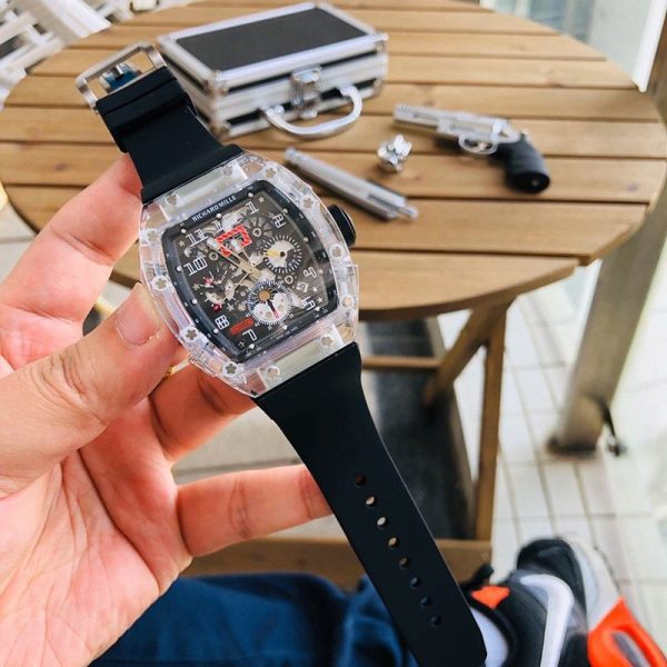 世界限定 リシャールミル ダイヤモンドベゼル RM 35-02 RAFAEL NADAL 自動巻き ril74285 - 画像 (2)