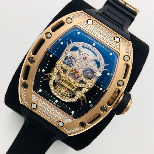 世界限定 リシャール・ミル新作RM052 トゥールビヨン スカル コピーN級品 rib45510 - 画像 (3)