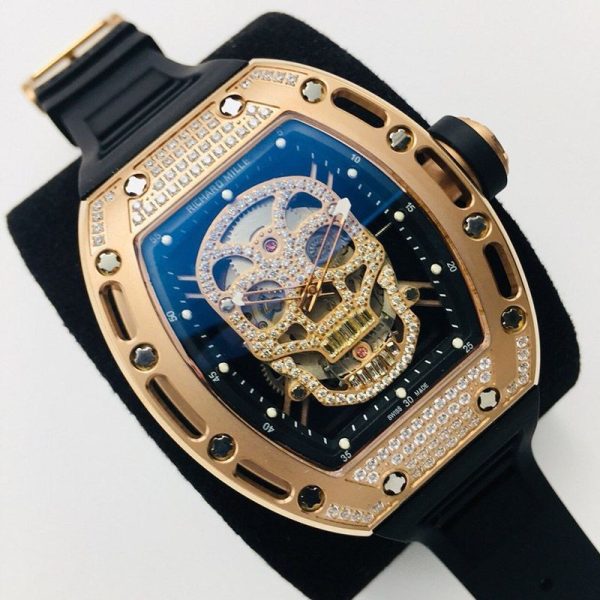 世界限定 リシャール・ミル新作RM052 トゥールビヨン スカル コピーN級品 rib45510 - 画像 (2)