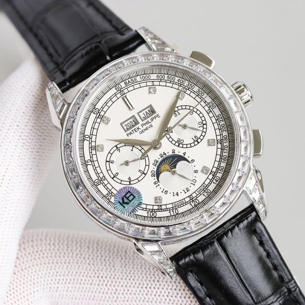 欲しい♡超限定♪パテックフィリップ コピー グランドコンプリケーション 41.0mm 2色 5271P021 - 画像 (3)