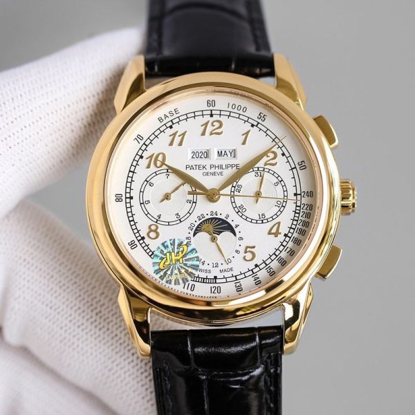 累積売上総額第１位！パテックフィリップ 偽物 グランドコンプリケーション 2色 41.0mm 5270E002 - 画像 (4)