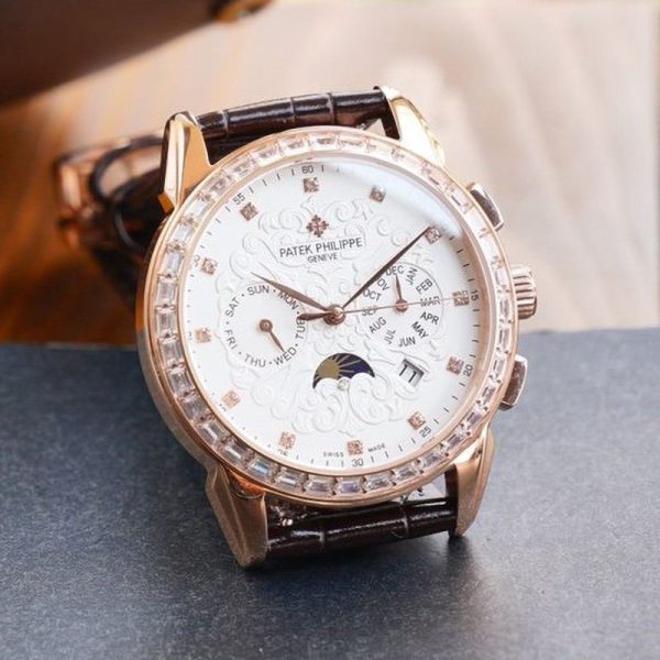 定番パテックフィリップ 偽物 グランドコンプリケーション レリーフ腕時計 3色 約42mm pap55941 - 画像 (3)