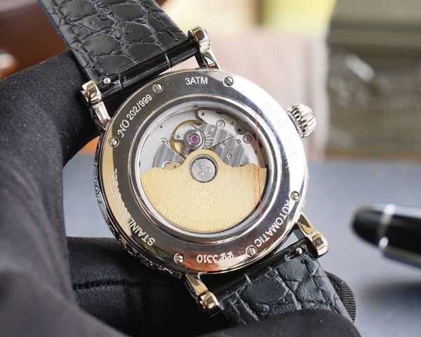 21AW新作パテックフィリップ 偽物 グランドコンプリケーション レリーフ腕時計 2色 約42mm paq31008 - 画像 (8)