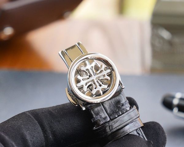 21AW新作パテックフィリップ 偽物 グランドコンプリケーション レリーフ腕時計 2色 約42mm paq31008 - 画像 (9)