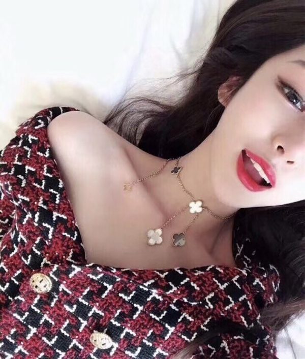 超希少！ヴァンクリーフ&アーペルマジック アルハンブラ ネックレス偽物 VCARD79200 - 画像 (7)