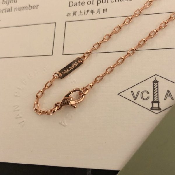 追跡付き発送 ヴァンクリーフアンドアーペル 偽物 ヴィンテージ アルハンブラ ペンダント vau93018 - 画像 (8)
