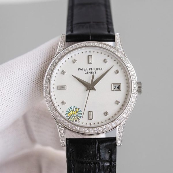 追跡付き発送パテックフィリップ カラトラバ 偽物 3色 約38.0mm 5297G001 - 画像 (2)