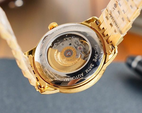 希少色パテックフィリップ カラトラバ 偽物 レリーフ腕時計 3色 約40.0mm paq04122 - 画像 (8)
