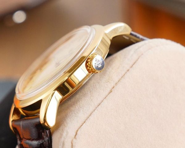 ☆超人気☆パテックフィリップ 偽物 カラトラバ レリーフ腕時計 約40.0mm paj12542 - 画像 (7)