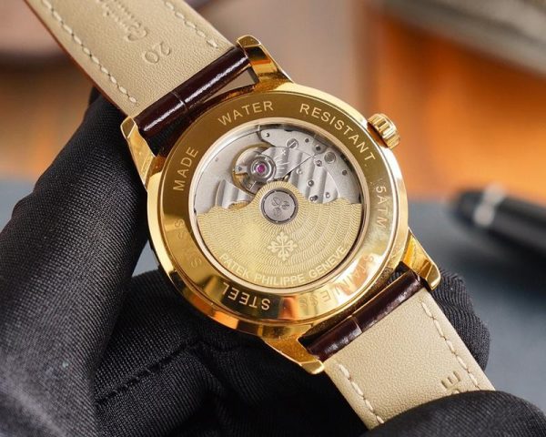 ☆超人気☆パテックフィリップ 偽物 カラトラバ レリーフ腕時計 約40.0mm paj12542 - 画像 (8)