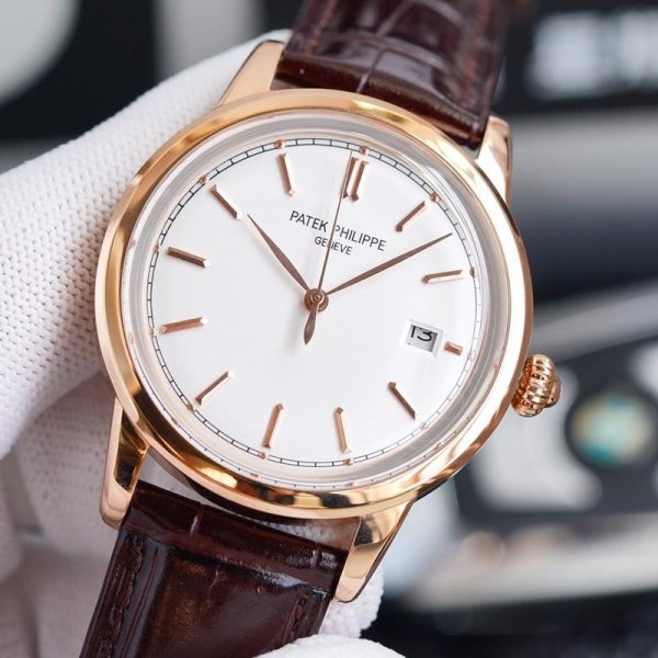 【日本未発売】パテックフィリップ カラトラバ 偽物 3色 約40.0mm paf36169 - 画像 (6)