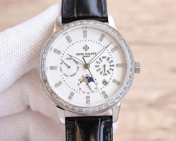 希少色パテックフィリップ カラトラバ 偽物 2色 約40.0mm paq95775 - 画像 (2)