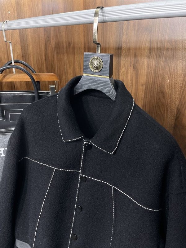 定番【エルメス】エスプリクバーチャー カシミア コート 偽物 err98366 - 画像 (3)