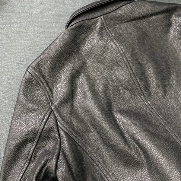 人気急上昇 エルメス レザー ジャケット コピー ディアスキン erp77625 - 画像 (7)