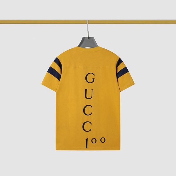 超希少！グッチ100周年 Tシャツ コピー トップス GG ロゴ guh90924 - 画像 (2)
