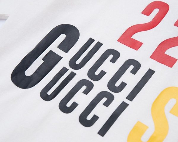 一目惚れ♪【グッチ】100周年 限定コレクション コットン Tシャツ 偽物 gul34145 - 画像 (6)