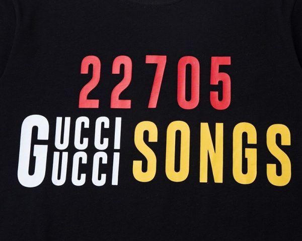 完売必至 【グッチ】100周年 限定コレクション コットン Tシャツ コピー gut73326 - 画像 (5)