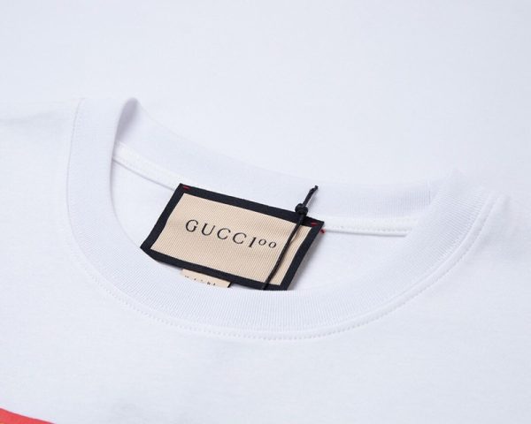 争奪戦 【100周年記念】グッチ ◇ コットン ロゴTシャツ 偽物 gux96442 - 画像 (3)