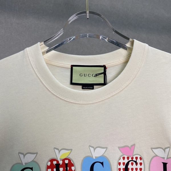 人気No1 グッチ コットン Tシャツ 偽物半袖 ロゴ gud69063 - 画像 (2)