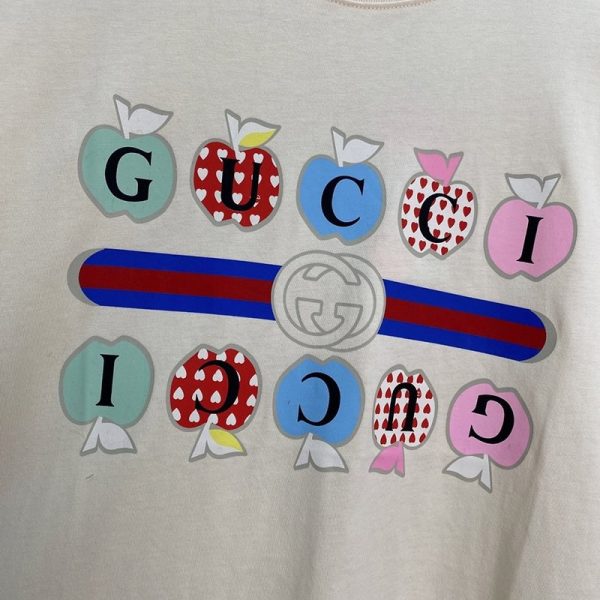 人気No1 グッチ コットン Tシャツ 偽物半袖 ロゴ gud69063 - 画像 (3)