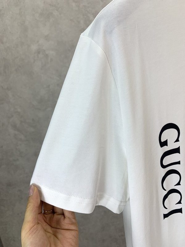 可愛い グッチ コットン Tシャツ 半袖 スーパーコピーロゴ guv10858 - 画像 (6)