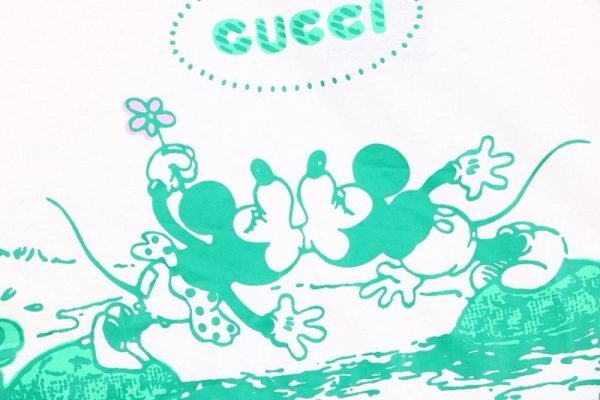 ☆超人気☆グッチ コットン Tシャツ コピー 半袖 ロゴ gup75443 - 画像 (5)